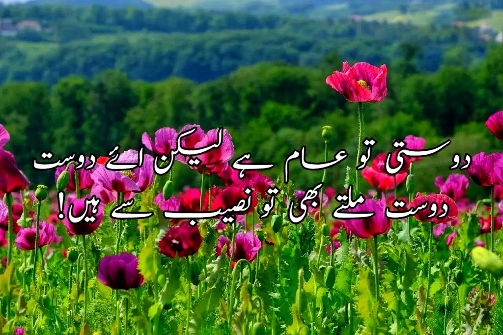 Friends Poetry In Urdu