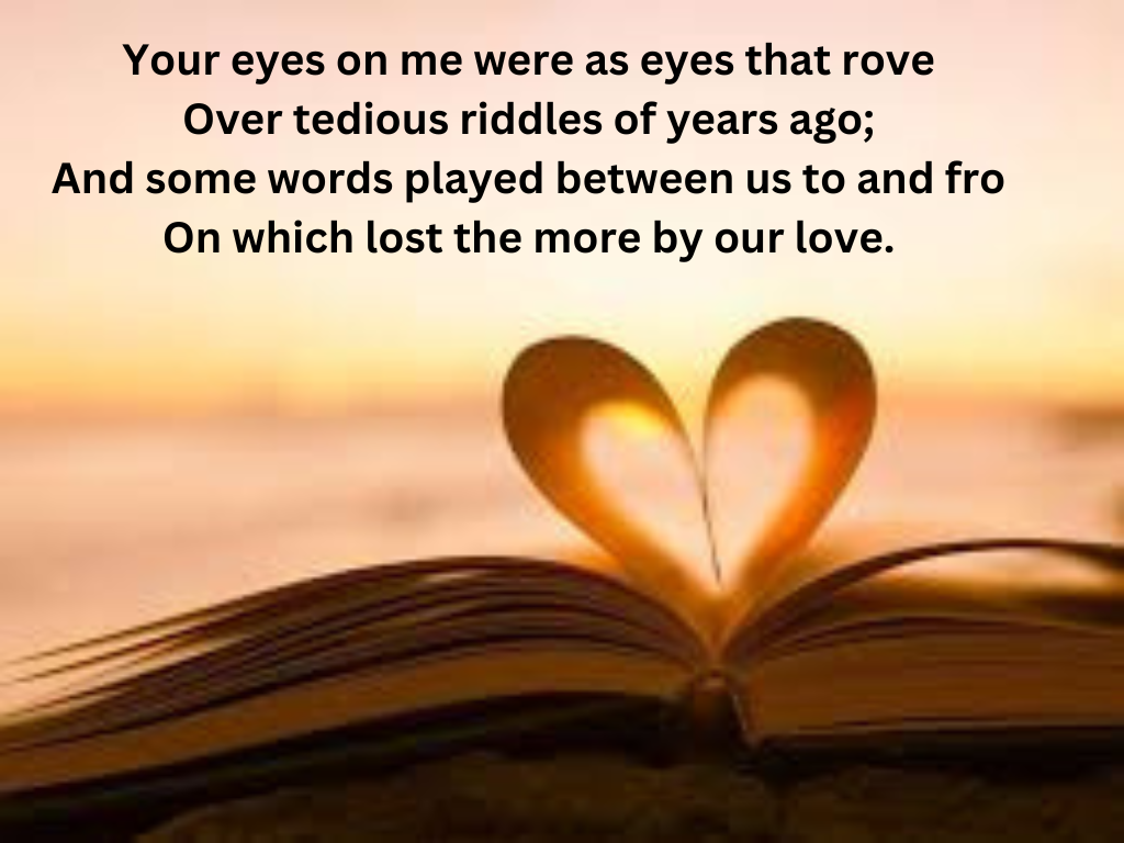 Best Love Poetry in English Text