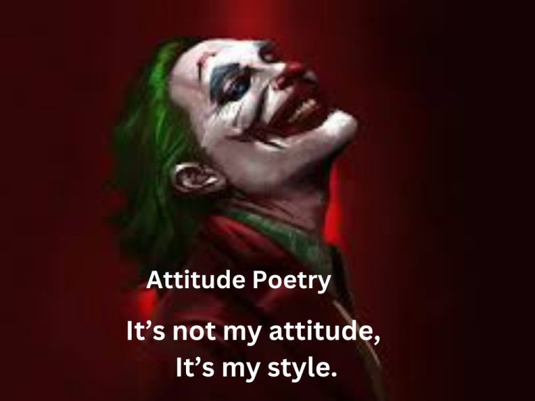 55+Attitude Poetry in English