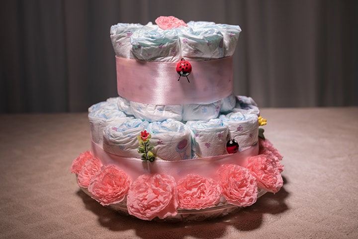 How to Surprise New Parents with a Stunning Nappy Cake for a Baby Girl