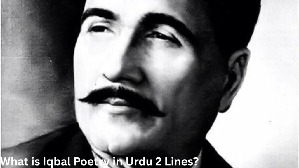 What is Iqbal Poetry in Urdu 2 Lines