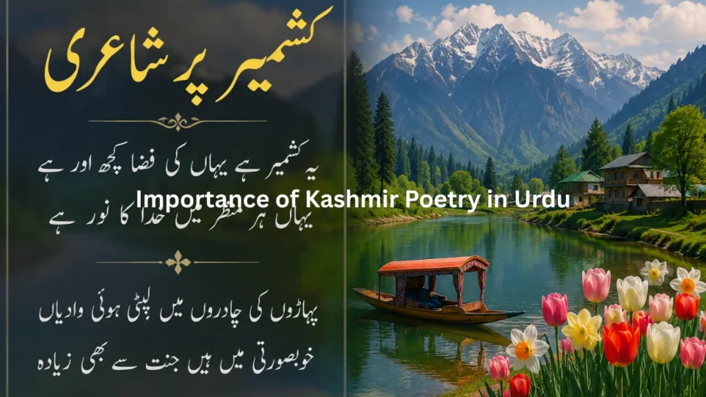 Importance of Kashmir Poetry in Urdu