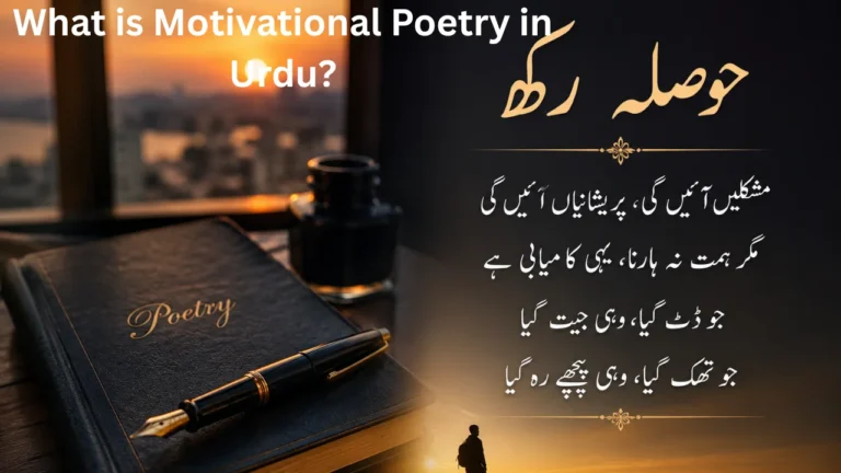 What is Motivational Poetry in Urdu
