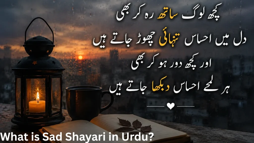 What is Sad Shayari in Urdu