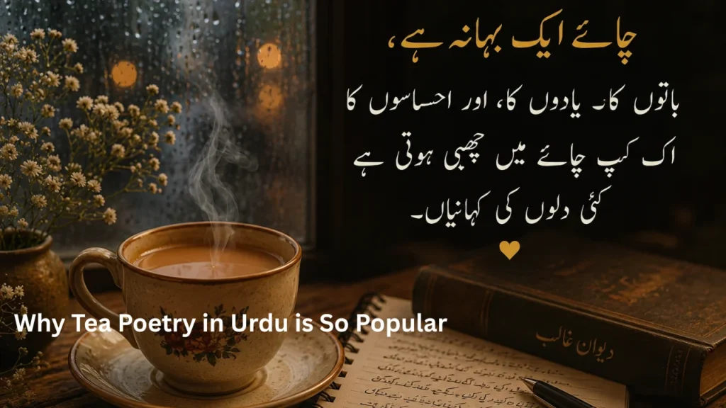 Why Tea Poetry in Urdu is So Popular