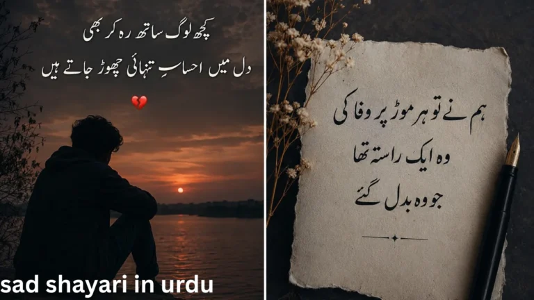 sad shayari in urdu