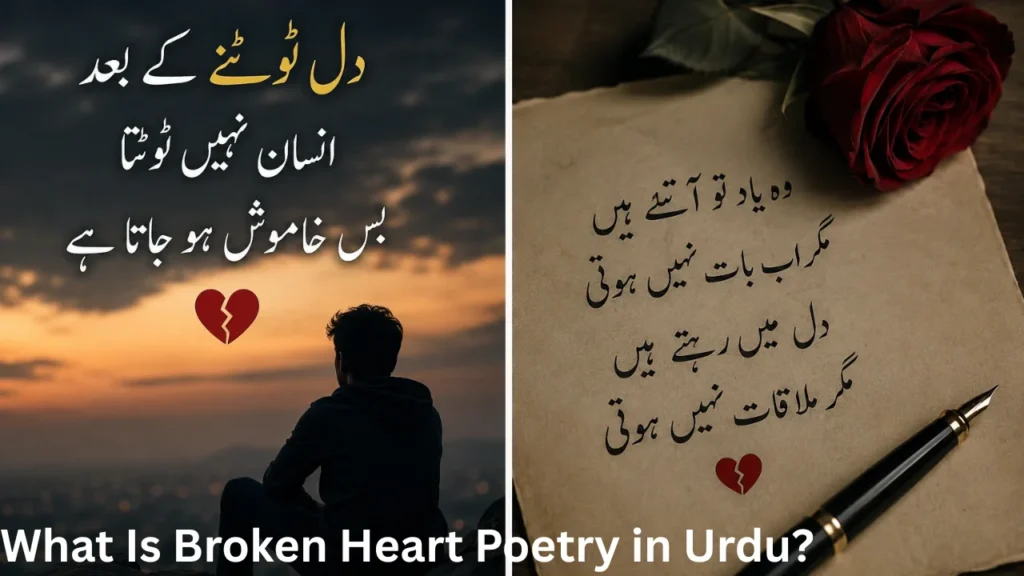What Is Broken Heart Poetry in Urdu