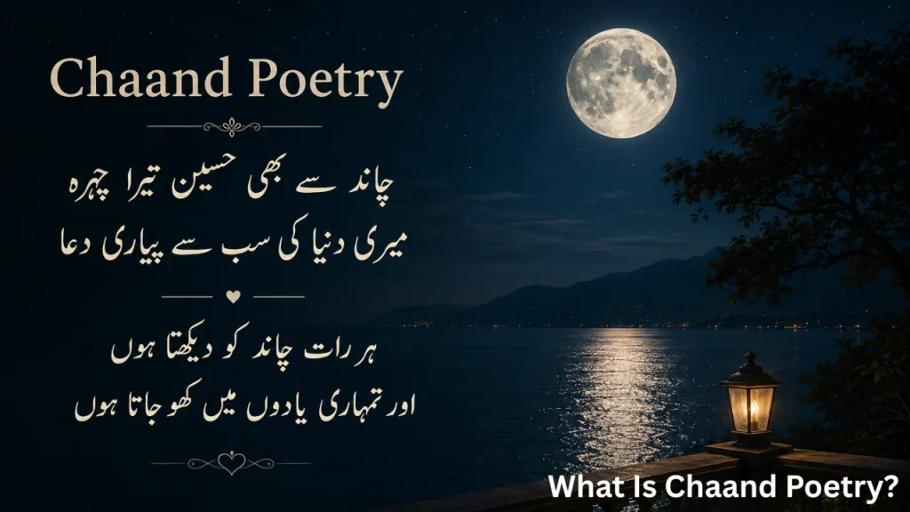 What Is Chaand Poetry